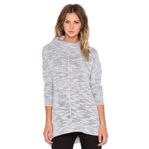 Sanctuary Aaron Cowl Neck Sweater Gray - XS